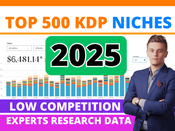 Download 500 KDP Niches 2024-2025 Low Competitive - Premium Resources