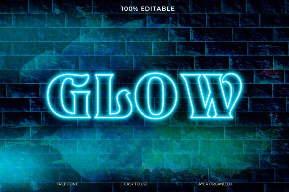 Download Glow Light Text Effect - Glow Collection