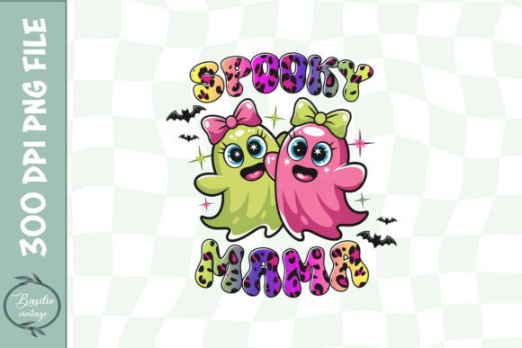 Download Spooky Mama Sublimation Neon Leopard PNG - Sublimation Collection