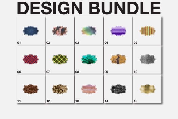 Download Label Frame SVG Sublimation Bundle - Sublimation Collection