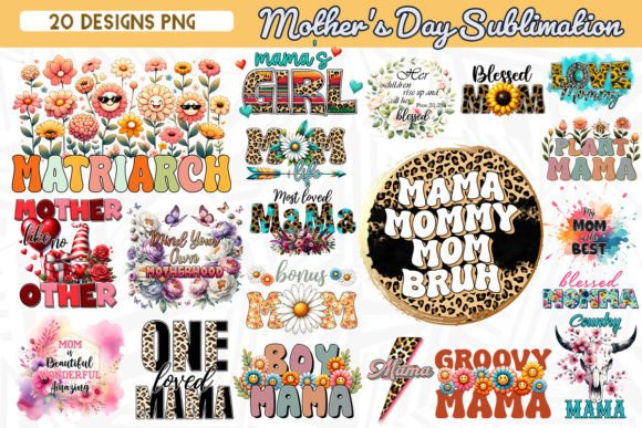 Download Mother's Day Sublimation Bundle - Sublimation Collection