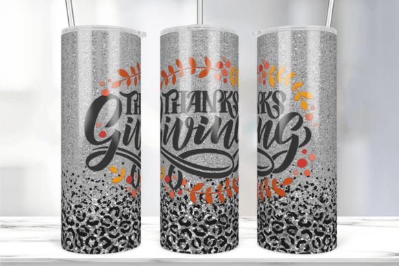 Download Happy Thanksgiving 20oz Tumbler Wrap - App Collection