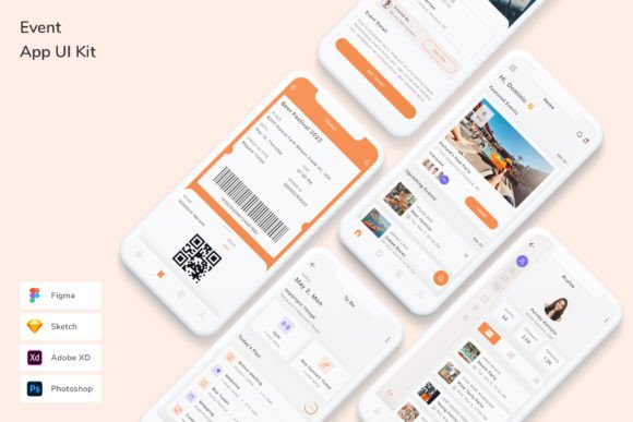 Download Event App UI Kit - App Collection