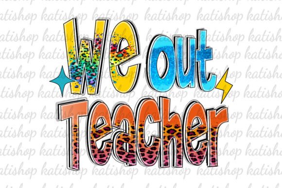 Download We out Teacher Leopard Png Sublimation - Sublimation Collection