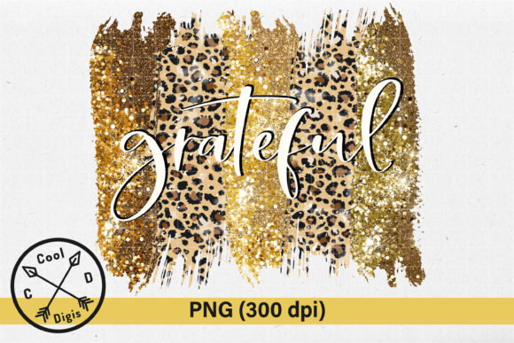 Download Grateful Fall Sublimation Gold Brush PNG - Sublimation Collection