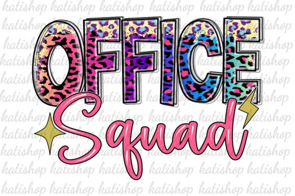 Download Office Squad Leopard Png Sublimation - Sublimation Collection