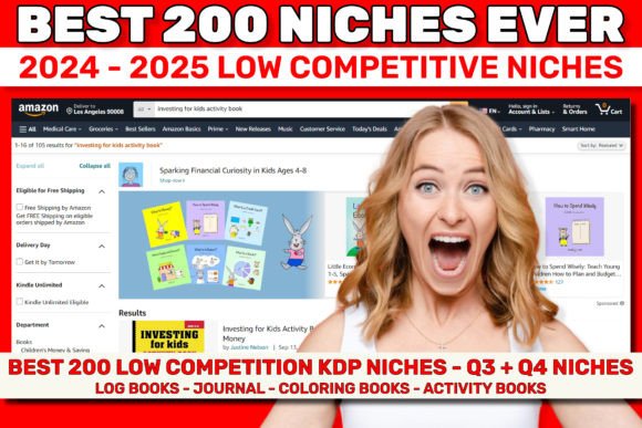 Download +200 KDP NICHES LOW COMPETITIVE KEYWORDS - Premium Resources
