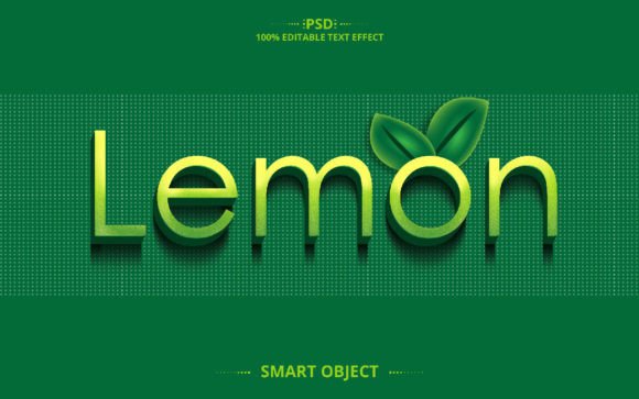 Download Lemon Best Font Effect Design - Font Collection