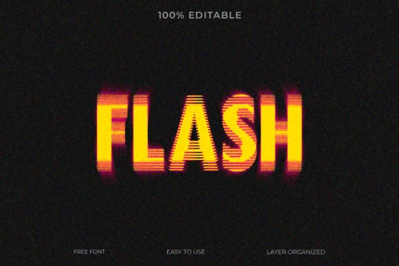 Download Flash Blurry Ghost Horror Glow Text Effe - Glow Collection