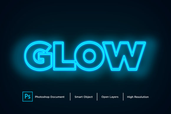 Download Glow Text Effect Layer Style - Glow Collection