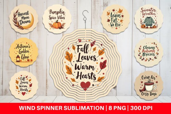 Download Wind Spinner Autumn Glow Quotes - Premium Resources