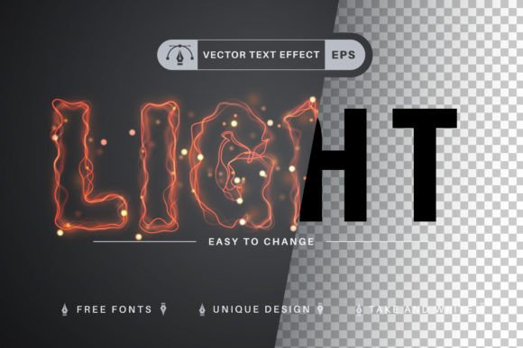 Download Red Glow - Editable Text Effect - Editable Collection